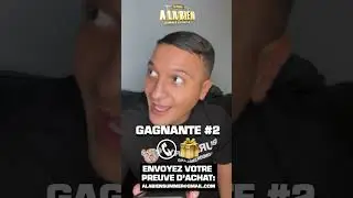 Bravo Joëlle, 2ème gagnante du concours 🎉