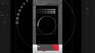 This is how to Create Modern Abstract Spiral Halftone Dots in Illustrator 
