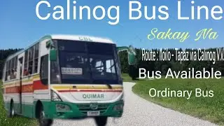 Calinog Bus Line. sakay na.