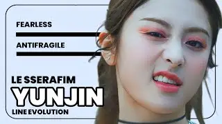 LE SSERAFIM - YUNJIN (Line Evolution) until ANTIFRAGILE