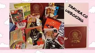 Unboxing the February Sakuraco Box 🌸 Trying Japanese Snacks