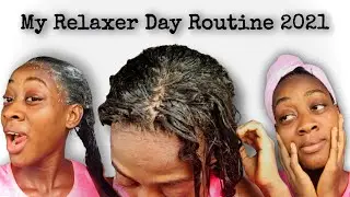 The Best & Easiest Way To Relax Your Hair At Home | Beginner Friendly