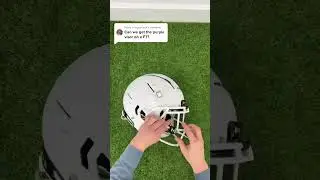 Installing A Purple Visor On A Schutt F7 Helmet 