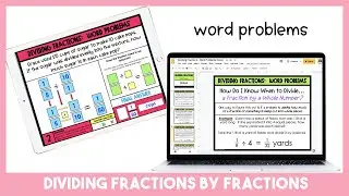 Dividing Fractions - Word Problems Tutorial Video