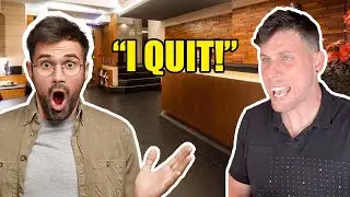 When You Quit In Front Of The Guest