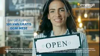 Riparti Con Energit Azienda 100 kWh GRATIS OGNI MESE - spot 1