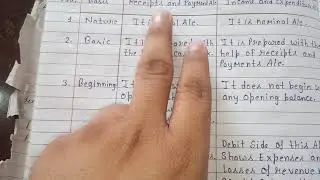 difference between receipt and payment account and income and expenditure account
