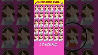 how good are your eyes? can you guess the odd emoji challenge?