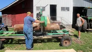 Morning chores took seven hours