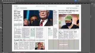 Best InDesign Newspaper Template 2025 | Newspaper Layout in InDesign