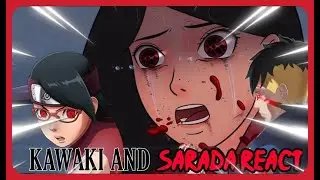 Sarada and Kawaki REACT to BORUTO KILLS SASUKE PT 1  AND 2