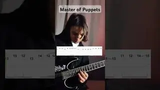 Metallica - Master of Puppets (соло) #metallica #shorts