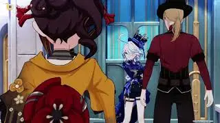 Genshin Impact:Furina Meets Xavier and Chiori