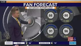 August ends hot around Portland