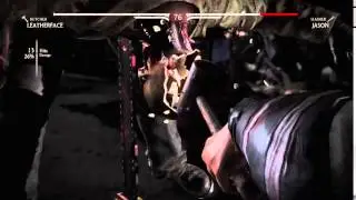 Mortal Kombat X Leatherface X-ray move