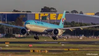 38 GORGEOUS Early Morning TAKEOFFS and LANDINGS at Sydney Airport | Plane Spotting at Sydney