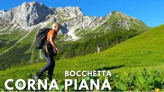 DOLOMITI BERGAMASCHE...  Bocchetta di Corna Piana