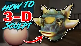Learn How to 3D Sculpt for Beginners | sculptgl Tutorial