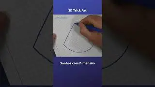 How to Draw a Circle   3D Trick art on Graph paper 