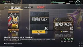 NBA 2K21 tRIAL OF CHAMPIONS SUPER PACK 10 PACK OPENING on Tito.Tv KvKGsG