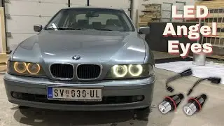How to Install LED Angel Eyes on a BMW E39 E53 E60 E63 E64 E65 E66 E83