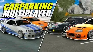 FIZ um EVENTO com CORRIDA e ENCONTRO no CAR PARKING MULTIPLAYER!