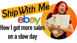 What Sold? Shipping My eBay Sales! What To Do When Sales Are Slow