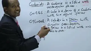 Volume of Cuboids, Cubes and Cylinder