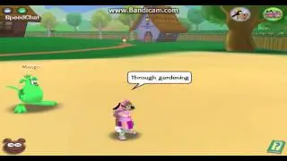 Toontown laff from gardening