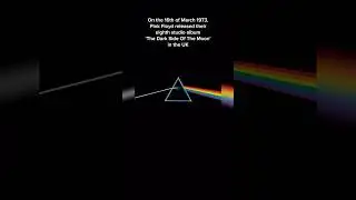On the 16th of March 1973, Pink Floyd released ‘The Dark Side Of The Moon’ in the UK 