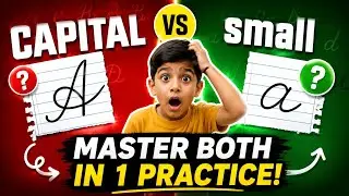 The ultimate Cursive Capital vs Cursive small letters Practice