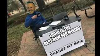 Logic is the BEST DAW for Mixing