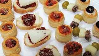 Cómo hacer canapés o entrantes fáciles y económicos para fechas especiales