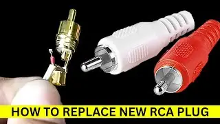 Easy RCA Male Plug Replacement: A Step-by-Step Guide
