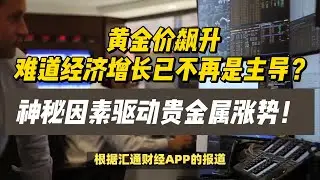 (06/04/2024)黄金飙升，难道经济增长已不再是主导？神秘因素驱动贵金属涨势！| #美联储 #金价 #美元 #黄金 #非农数据