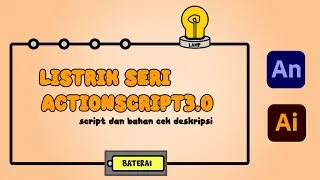 Media Pembelajaran Rangkaian Listrik AdobeAnimate Action Script 3.0