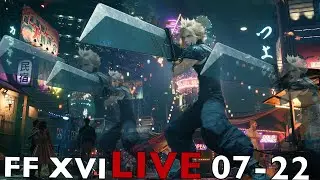 Final Fantasy VII Remake  -FF XVI Waiting Room|PT6|LIVE|PS5|