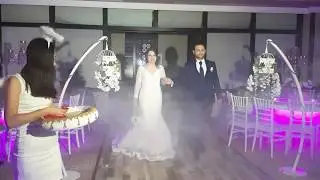 Müthiş bir gelin damat girişi düğün