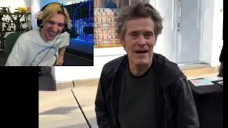 xQc Reacts to a new Willem Dafoe drip check