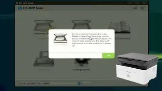 Error connecting the scanner device please re select it | HP MFP 135a Scanner Not Working  !!!