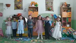Вокально-хоровой ансамбль "Ягодки🍒" группа-дошкольники песня "Наша бабушка"