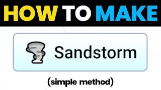 How to Make a Sandstorm in Infinite Craft - Simple Guide