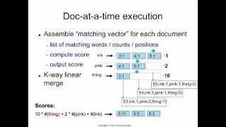 Indexing 8: doc-at-a-time query execution