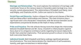 Jane Austen's Pride and Prejudice: Complete Summary and Analysis
