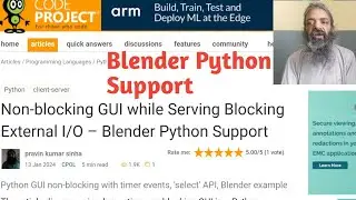 Blender 3D modeling tool Python Integration Part - 3 | OpenGL | MinhInc | Jan 2024