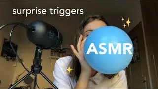 ASMR✨ SURPRISE triggers🙀 Martina G