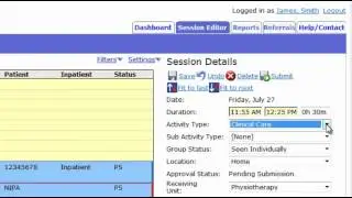 Activity BarCoding (ABC) Tutorials: Editing a time sheet