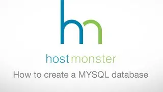 How to create a MySQL database