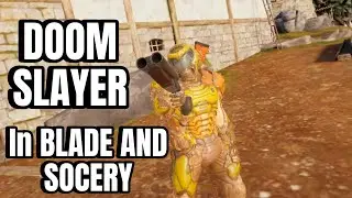 DOOM Slayer mod in Blade And Sorcery!
