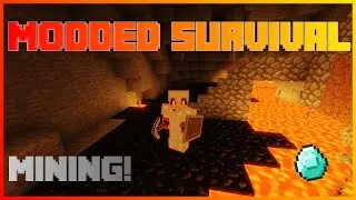 Modded Survival, Mining with Pyro #4